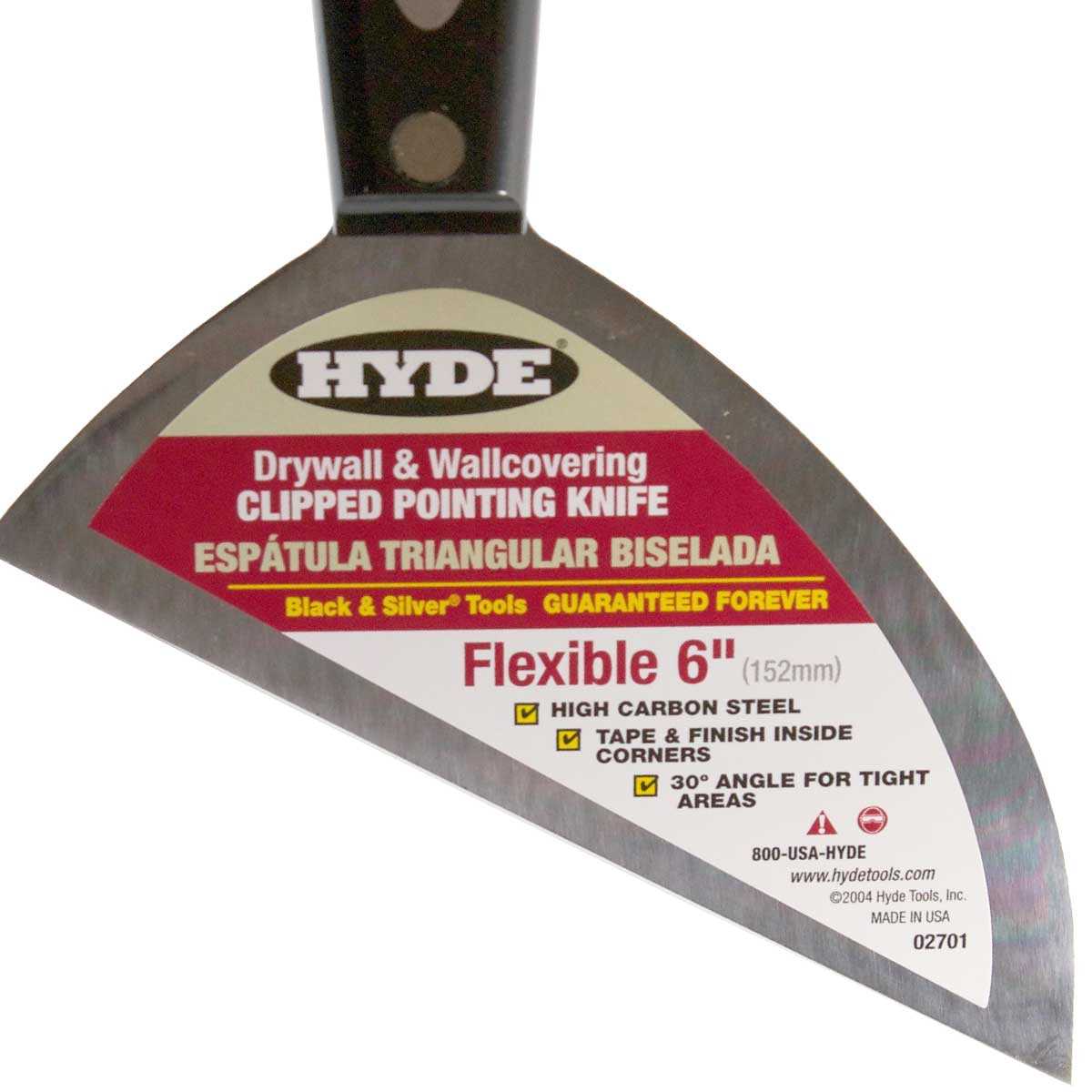 Hyde 6" Flexible Clipped Drywall Kn